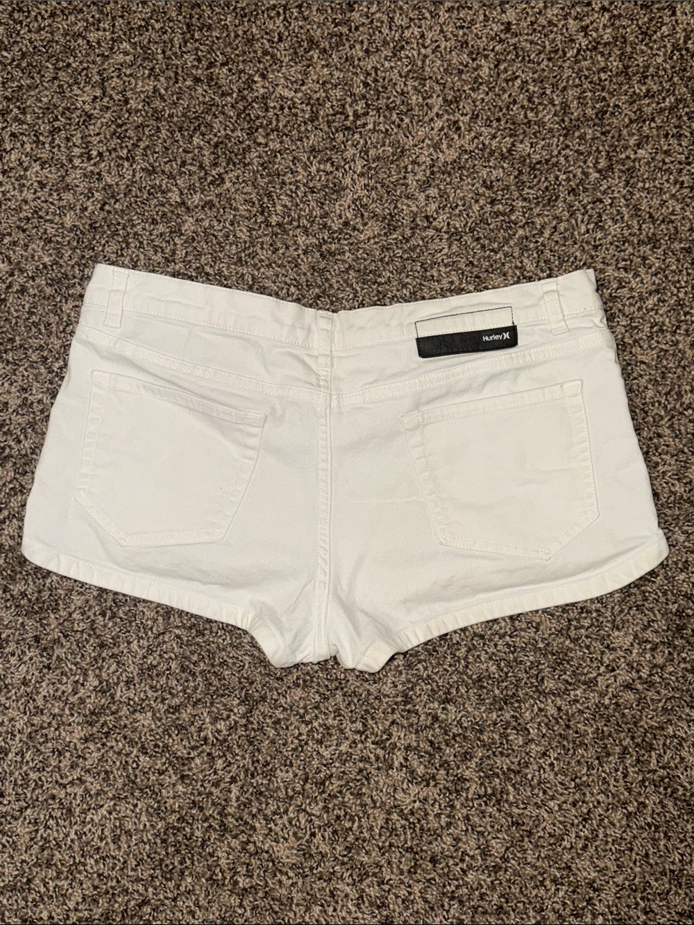 Hurley White Women's Denim Shorts size 29